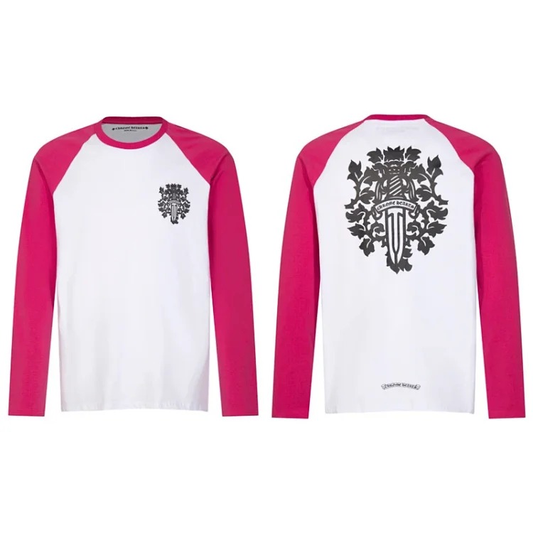 Chrome Hearts CH crotch horse hoof cross Sanskrit embroidery casual and loose