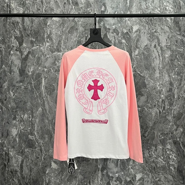 Chrome Hearts CH crotch horse hoof cross Sanskrit embroidery casual and loose