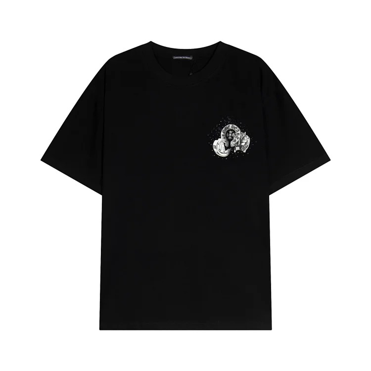 Chrome Hearts CH crotch horse hoof cross Sanskrit embroidery casual and loose