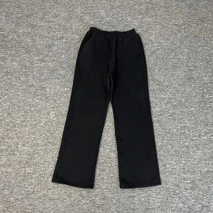 2025 new derschutze blossm European and American niche trendy brand embroidered cherry blossom casual high street jeans