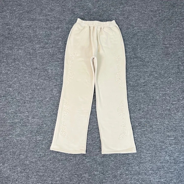 2025 new derschutze blossm European and American niche trendy brand embroidered cherry blossom casual high street jeans