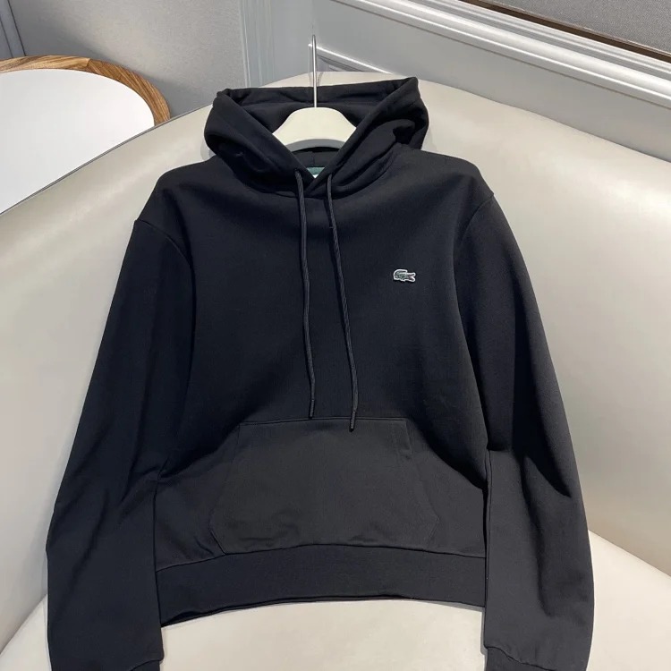 French crocodile small label hooded sweatshirt G-121302