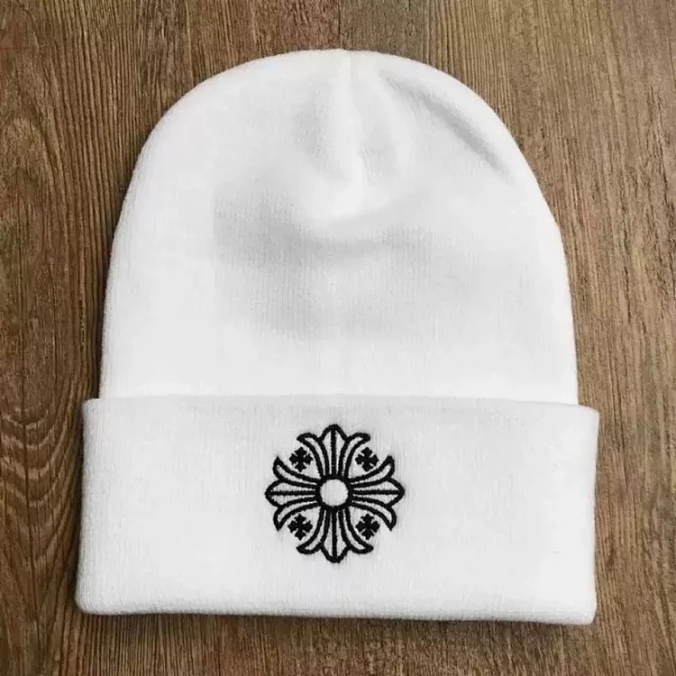 The maker's new Croix heart hat knitted beanie woolen hat cold hat for men and women same style couple style