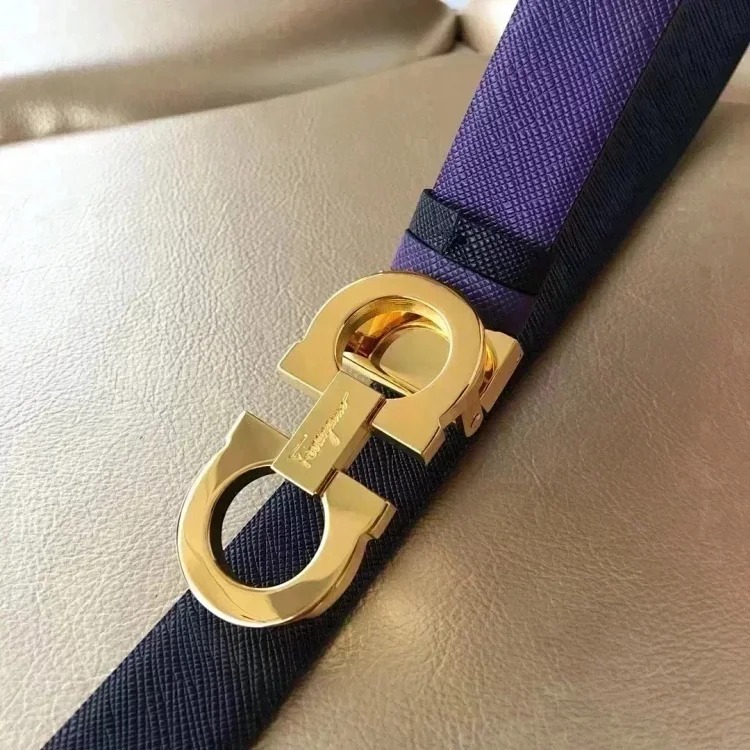 The original counter version comes with packaging, new high-quality Fila belt, women's cowhide belt, double-sided, fashionable and versatile casual belt and trouser belt 2.5 fashionable an