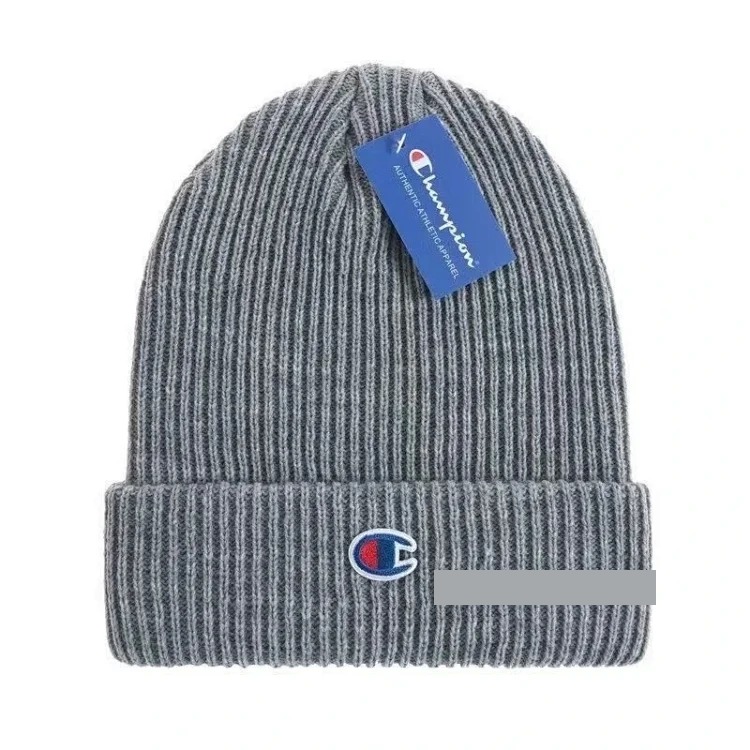 Champion Hat Men's Hat Champion Knitted Wool Hat Champion Cold Hat Women's No Stuck Logistics
