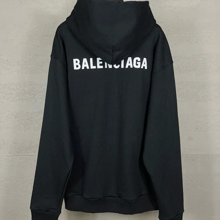 Balenciaga hooded sweatshirt light luxury jacket men and women same style top long sleeve