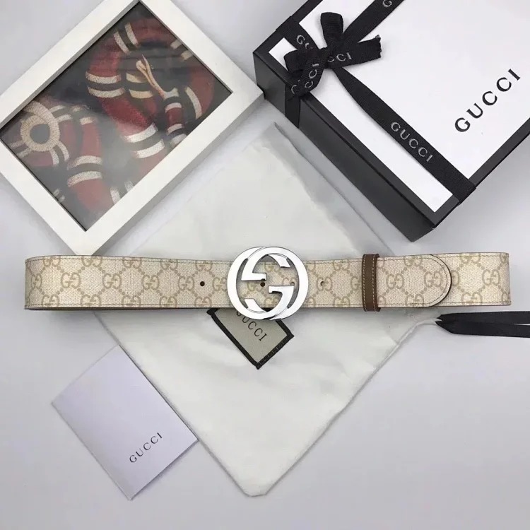 Original single counter version comes with packaged home belt, spring and summer Sa belt, double casual belt for men and women, smooth buckle, screen-printed g-shaped trouser belt, men's a