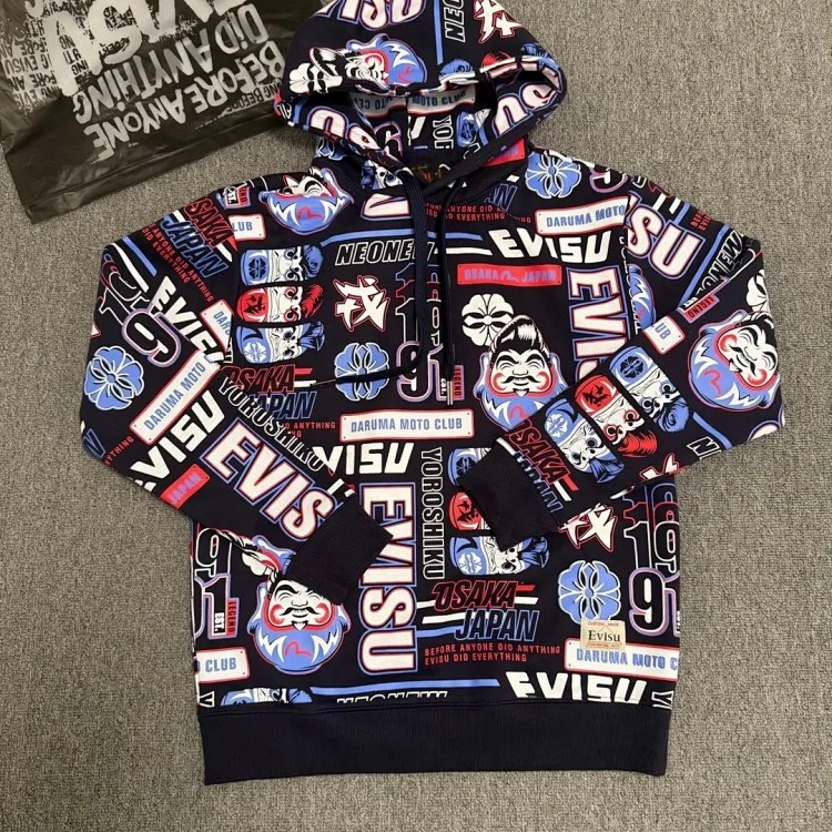 EVISU all-over printed sweatshirt