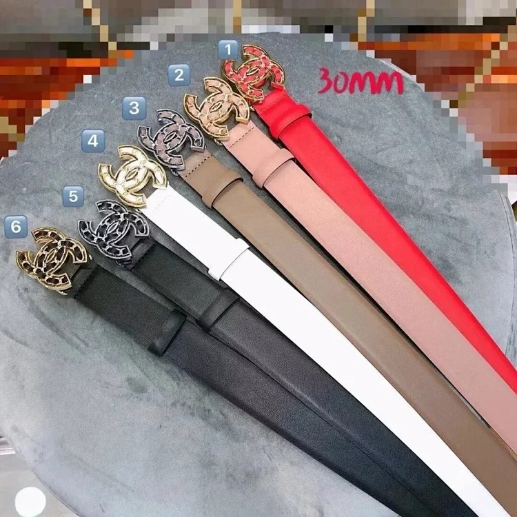 The original counter version comes with packaging [Full set of counter version packaging] Women's first-layer cowhide belts, casual and versatile belts, men's and women's business casual b