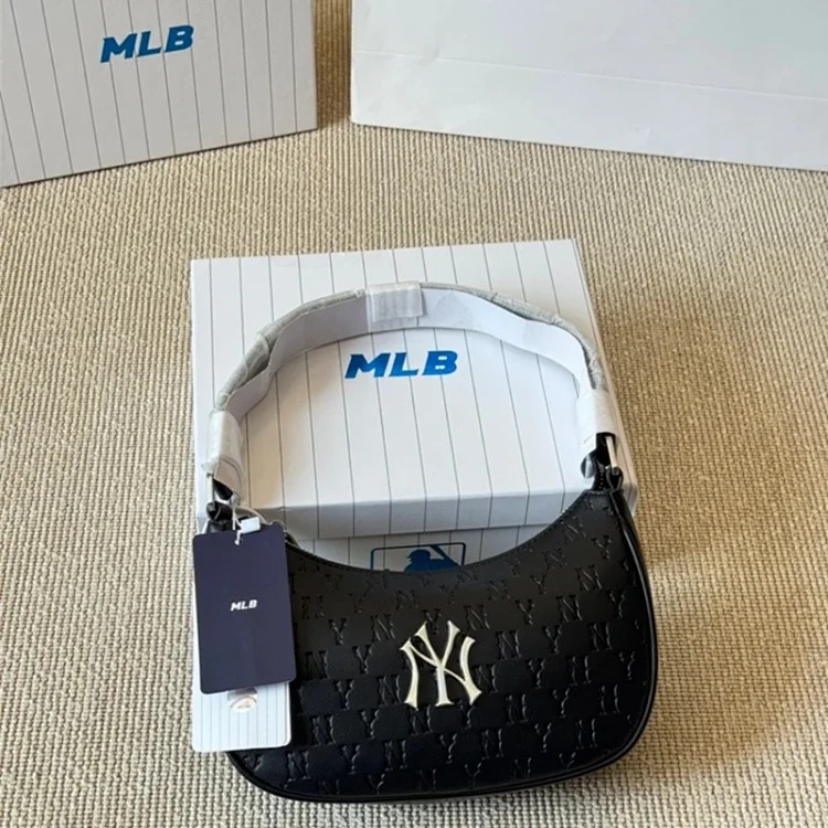Actual shot of one-to-one Korean MLB canvas NY light luxury dumpling bag ❗️❗️Original original Guangzhou high version! All three standards are complete❗️If you don’t have money, you still ha