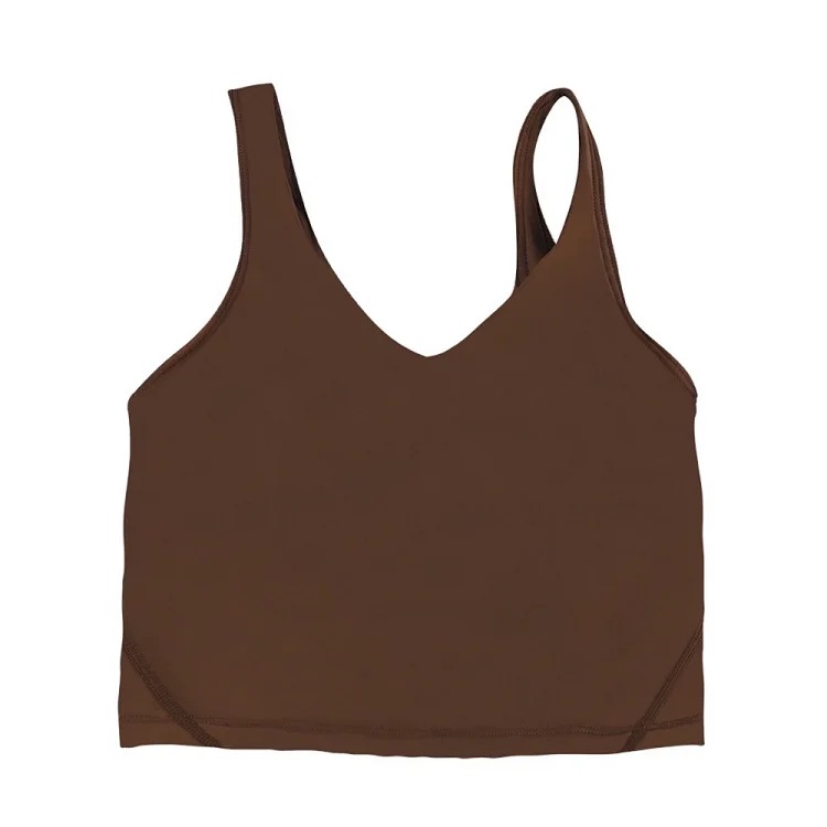 lululemon Lulu Align sports yoga bra U-shaped vest Y-shaped vest with chest pad fitness top shock-proof bra