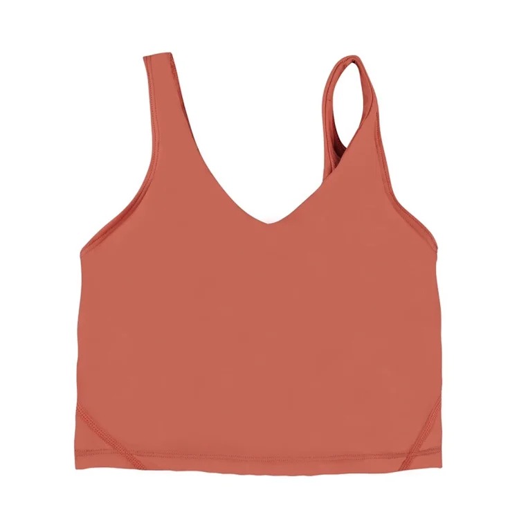 lululemon Lulu Align sports yoga bra U-shaped vest Y-shaped vest with chest pad fitness top shock-proof bra