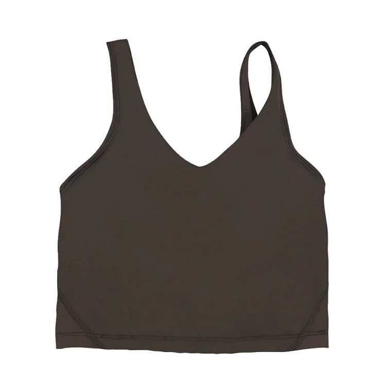 lululemon Lulu Align sports yoga bra U-shaped vest Y-shaped vest with chest pad fitness top shock-proof bra