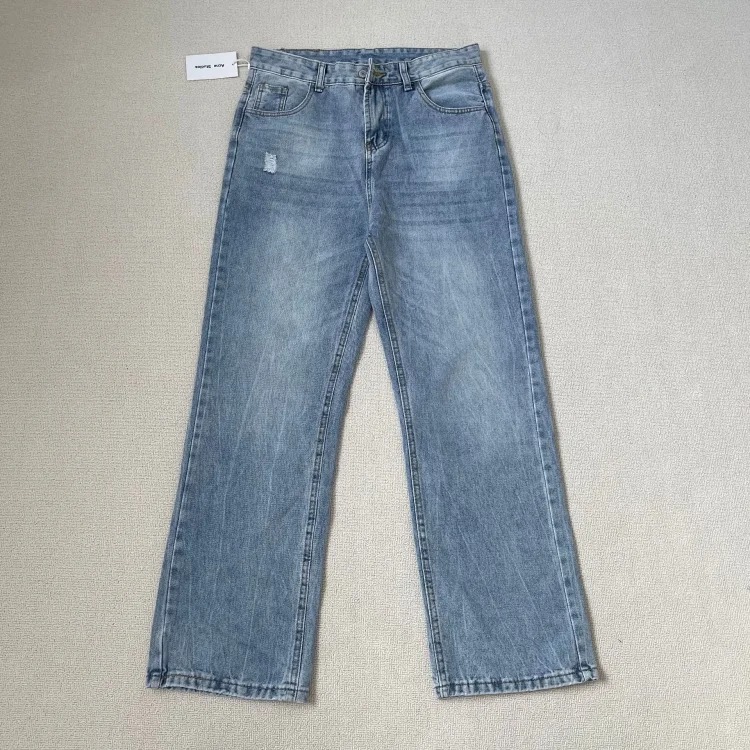 AC3D printed ne oil paint palette straight jeans full series set