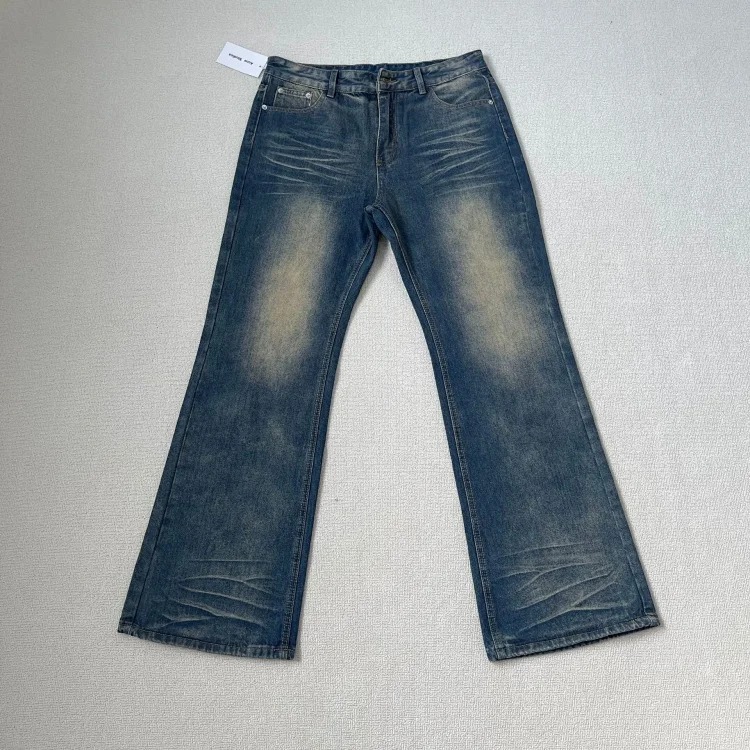 AC3D printed ne oil paint palette straight jeans full series set