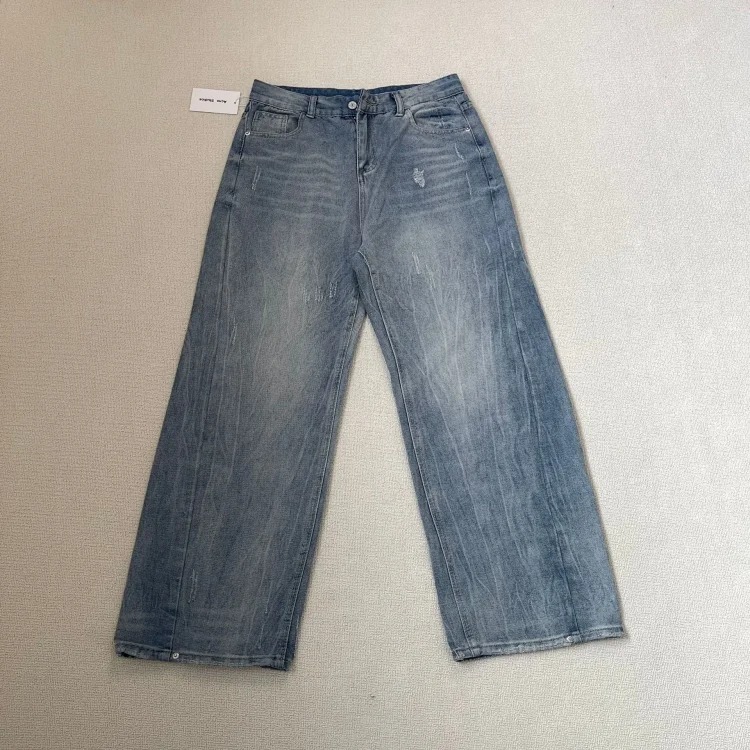 AC3D printed ne oil paint palette straight jeans full series set