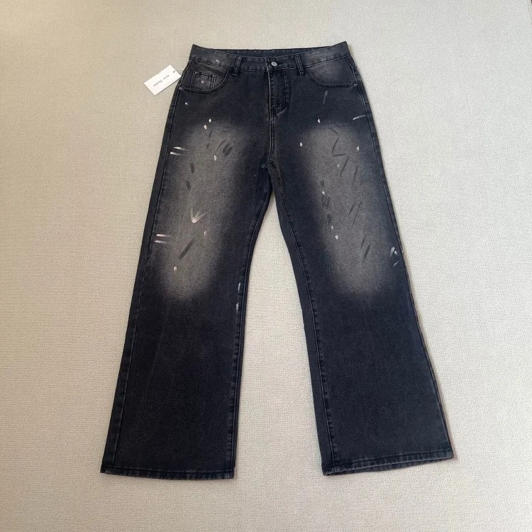 AC3D printed ne oil paint palette straight jeans full series set