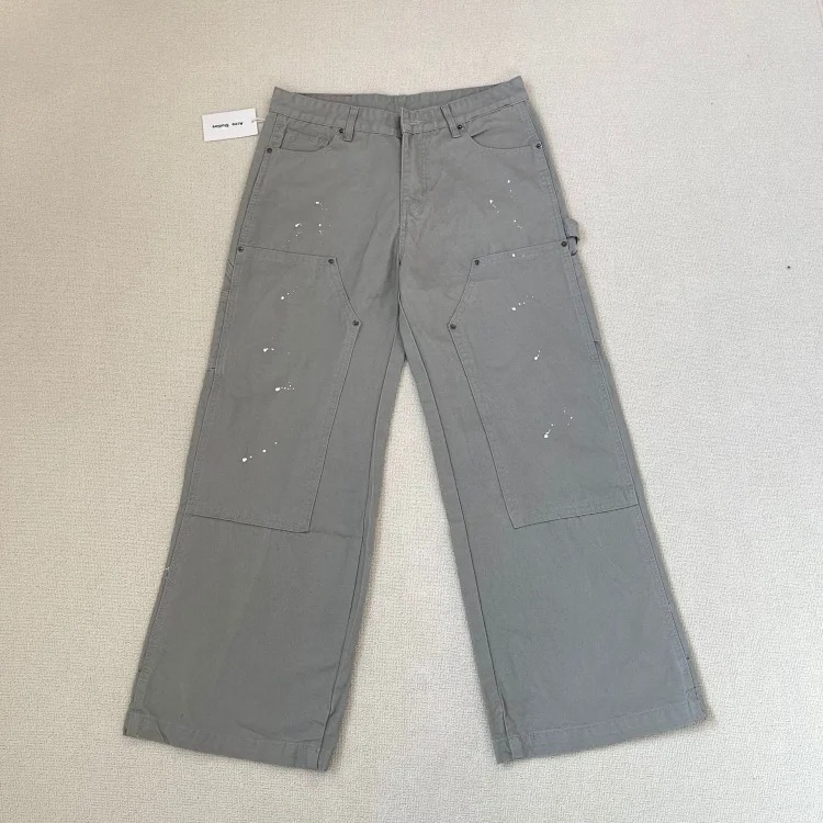AC3D printed ne oil paint palette straight jeans full series set