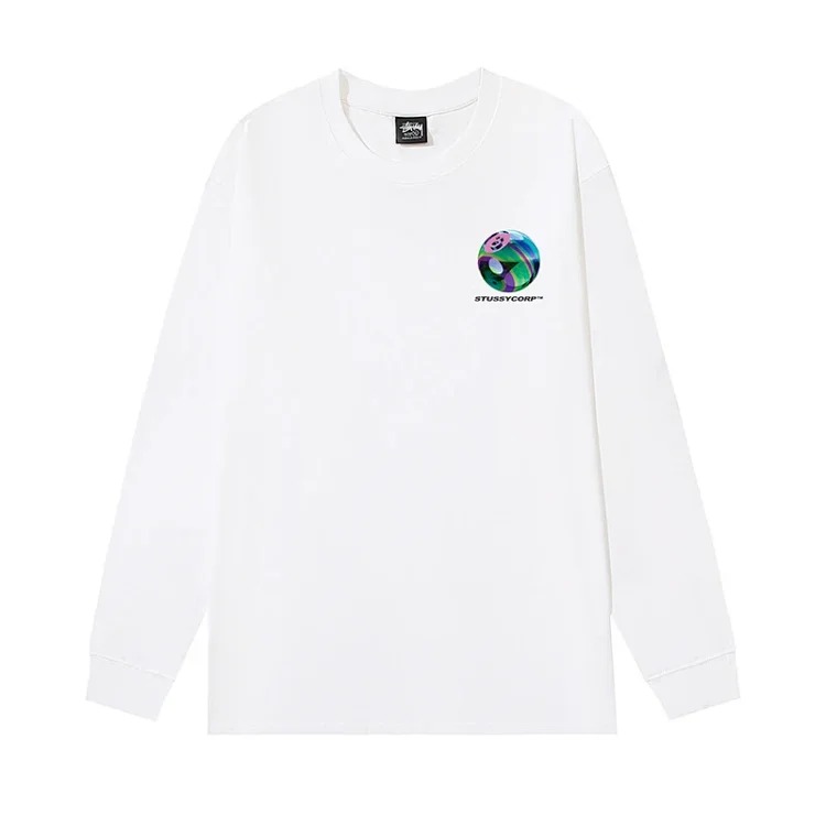 Beizi S letter print 2-color series long sleeves