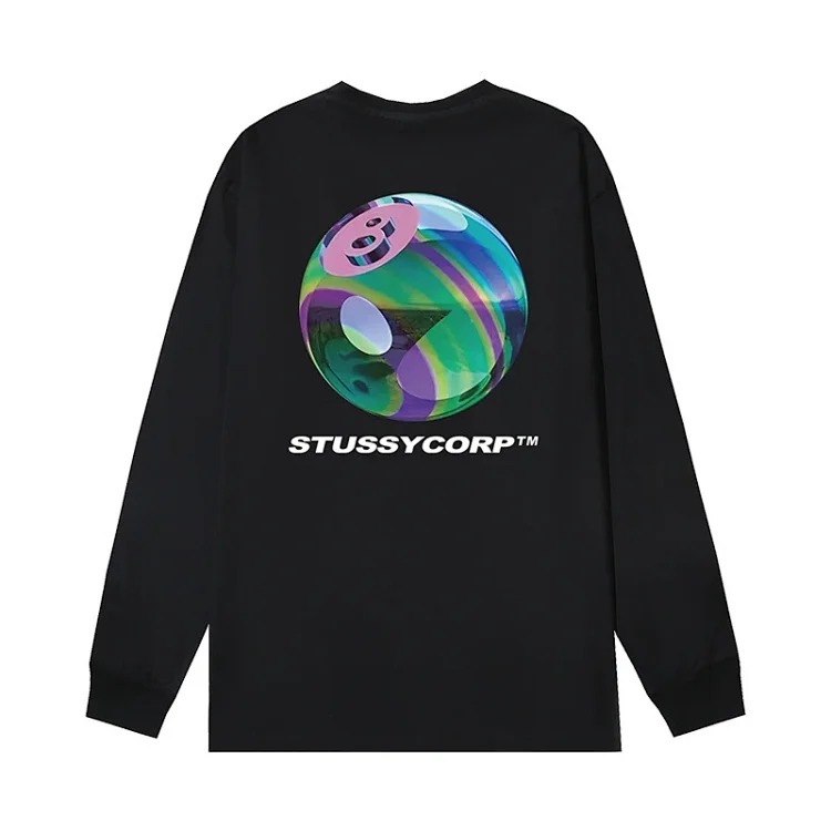 Beizi S letter print 2-color series long sleeves