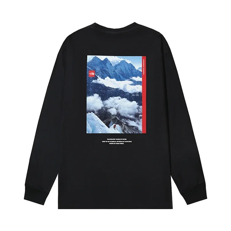 Beizi S letter print 2-color series long sleeves
