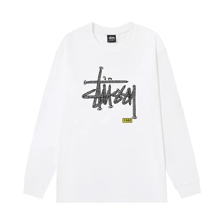 Beizi S letter print 2-color series long sleeves