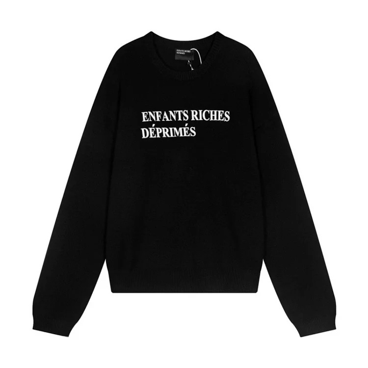 Distressed ripped irregular design casual sweater jacket V-neck