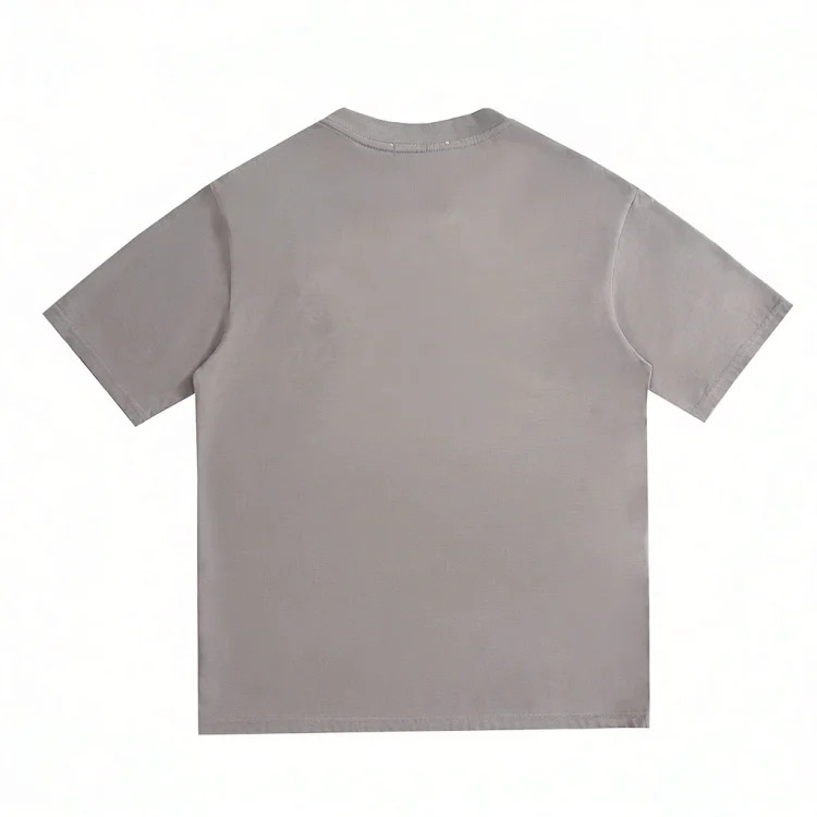 Style for men and women, fashionable and versatile round neck pullover T-shirt, hand-painted splash-ink trendy brand