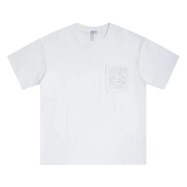 Style for men and women, fashionable and versatile round neck pullover T-shirt, hand-painted splash-ink trendy brand