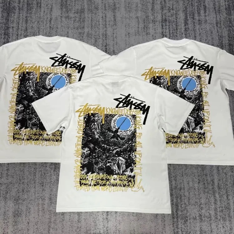 stussy short sleeve T-shirt collection