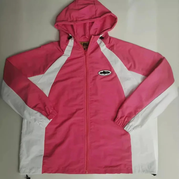 Spot corteiz Alcatraz spliced ​​jacket American street wind windproof quick-drying breathable sportswear trend