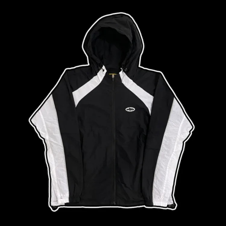 Spot corteiz Alcatraz spliced ​​jacket American street wind windproof quick-drying breathable sportswear trend