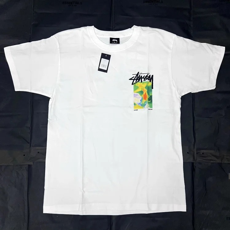 Original production of Stussy Afterglow Sunset Print Short Sleeve originated from the surfing mecca of Southern California in the United States. It has redefined the design appearance and id