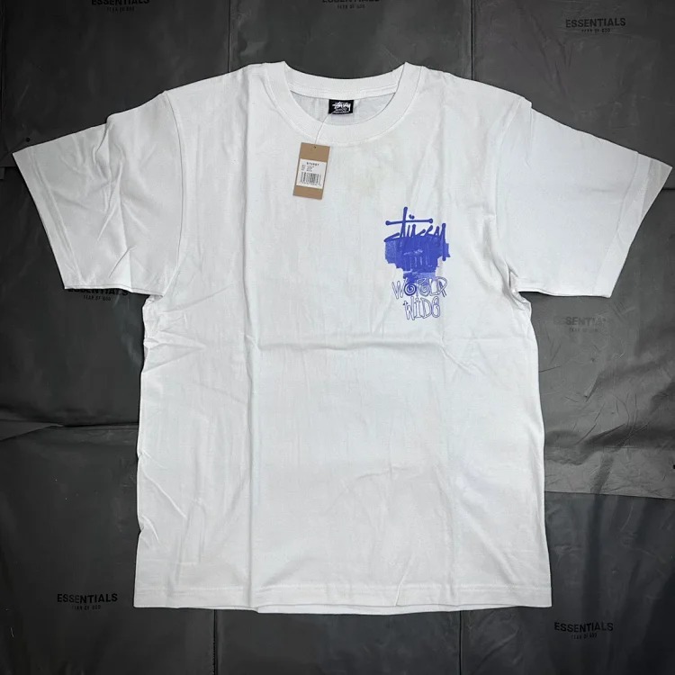 Original Made Stussy Easter Island Statue New Pattern Round Neck Printed Short Sleeve originated from the surfing mecca of Southern California in the United States. It has redefined the desi