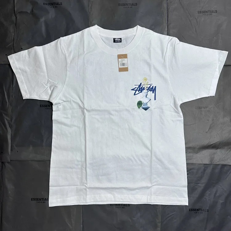 Original Made Stussy Cactus Limited New Pattern Round Neck Printed Short Sleeve originated from the surfing mecca of Southern California in the United States. It has redefined the design app