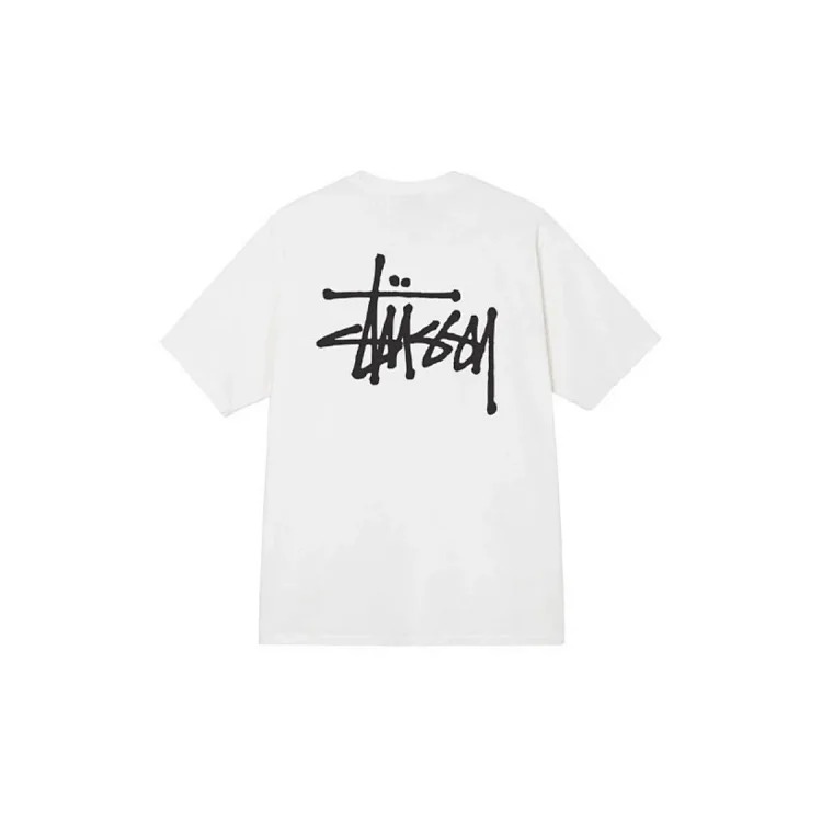 Original production STUSSY ss22 classic logo solid color tee round neck short-sleeved T-shirt. Originated from the surfing resort of Southern California, USA, it has redefined the design app