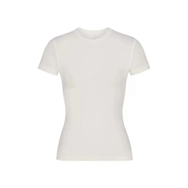 T-shirt short-sleeved, same style for women, round neck, tight-fitting, Xiangxiu, same style, elastic base, Meng Ling card, right shoulder, easy SK(pic2) T-shirt short-sleeved, same style for women, round neck, tight-fitting, Xiangxiu, same style, elastic base, Meng Ling card, right shoulder, easy SK