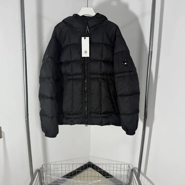 C.P. Company CP cotton jacket, autumn and winter cotton coat, thickened warm hooded top