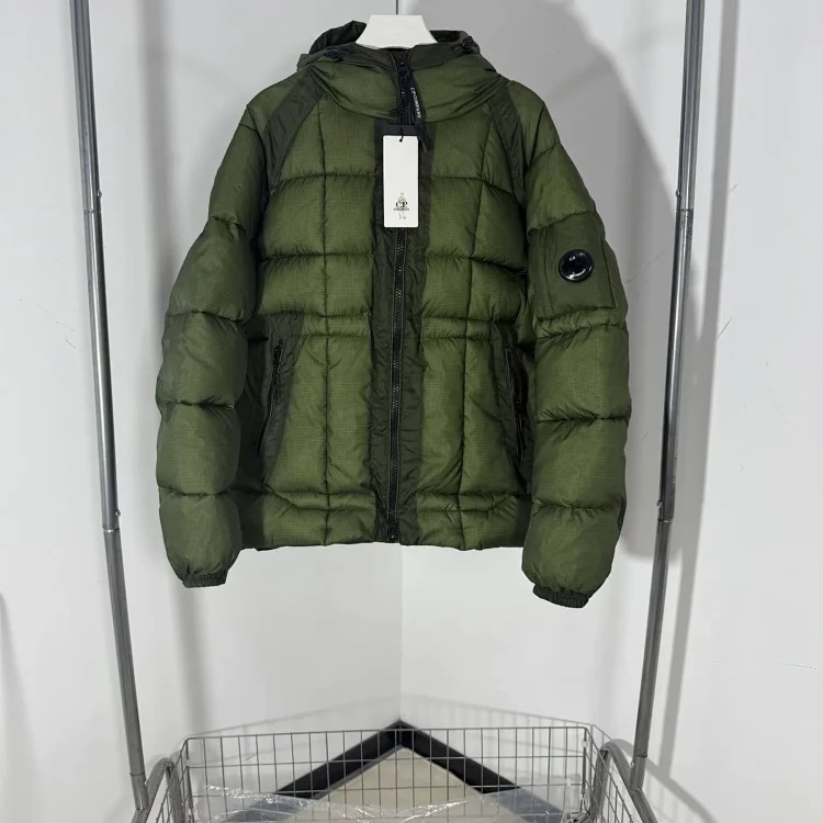 C.P. Company CP cotton jacket, autumn and winter cotton coat, thickened warm hooded top