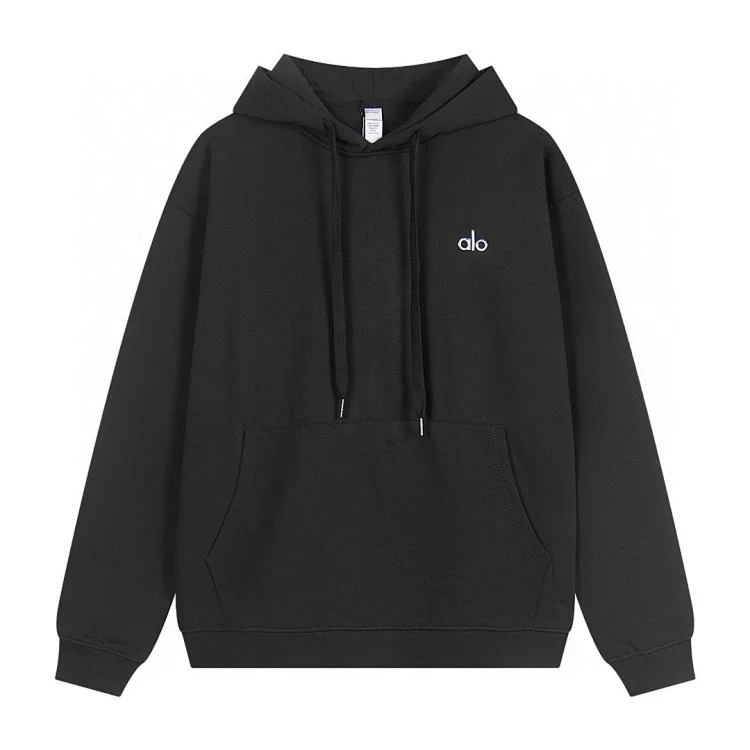 Heavyweight round neck hooded sweatshirt suit loose warm shirt zipper casual jacket for men and women image 10