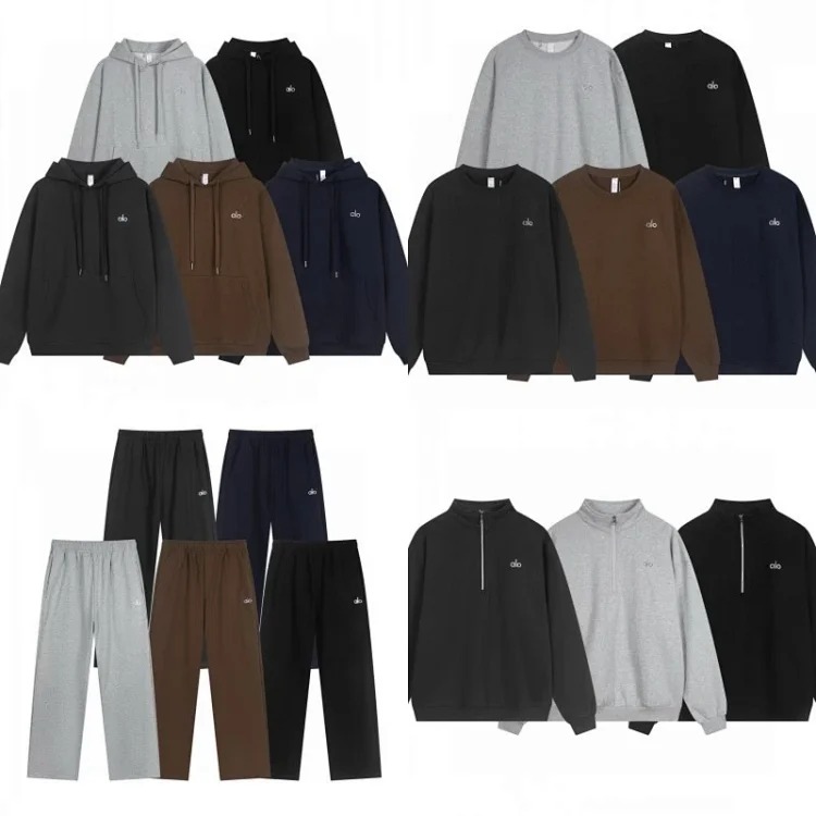 Heavyweight round neck hooded sweatshirt suit loose warm shirt zipper casual jacket for men and women