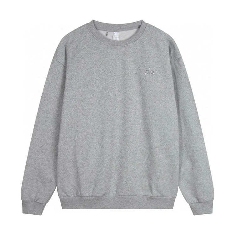 Heavyweight round neck hooded sweatshirt suit loose warm shirt zipper casual jacket for men and women image 3