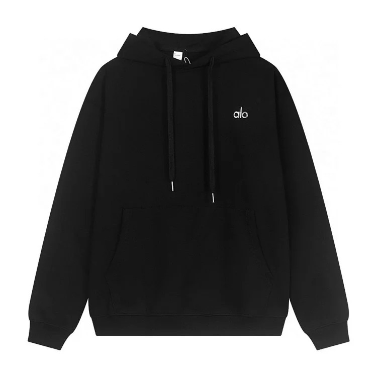 Heavyweight round neck hooded sweatshirt suit loose warm shirt zipper casual jacket for men and women image 6