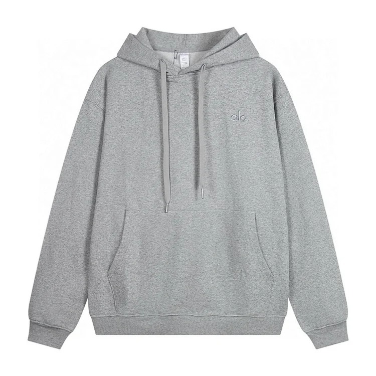 Heavyweight round neck hooded sweatshirt suit loose warm shirt zipper casual jacket for men and women image 7