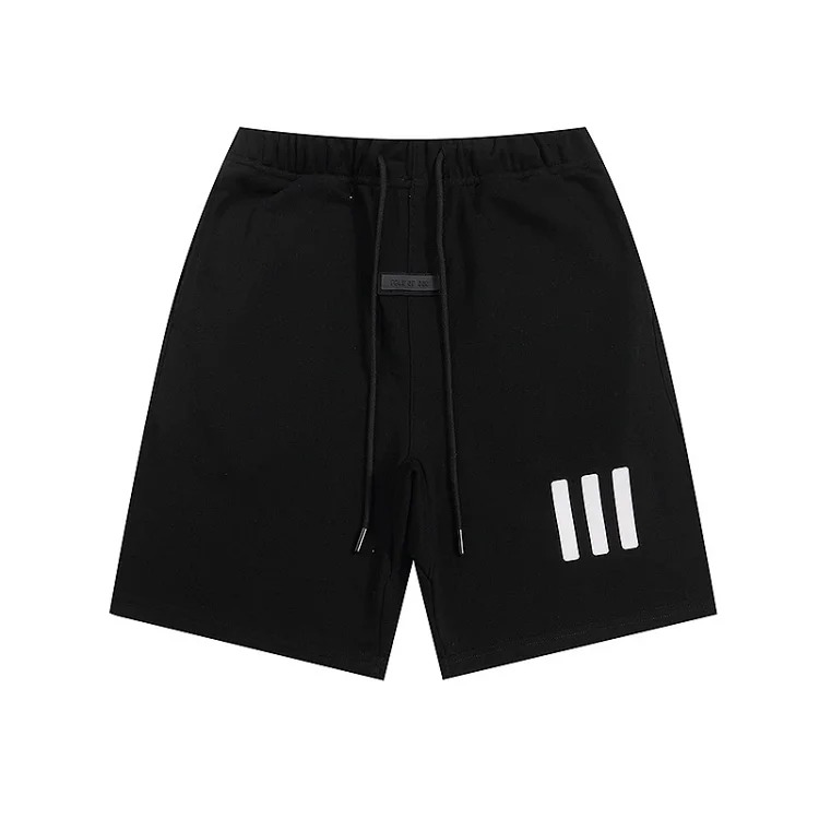 Multi-line shorts ES cotton sports shorts casual five-quarter pants street fashion loose image 17