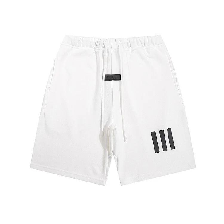 Multi-line shorts ES cotton sports shorts casual five-quarter pants street fashion loose image 19