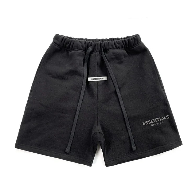 Multi-line shorts ES cotton sports shorts casual five-quarter pants street fashion loose image 2