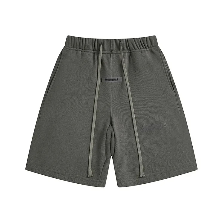 Multi-line shorts ES cotton sports shorts casual five-quarter pants street fashion loose image 4