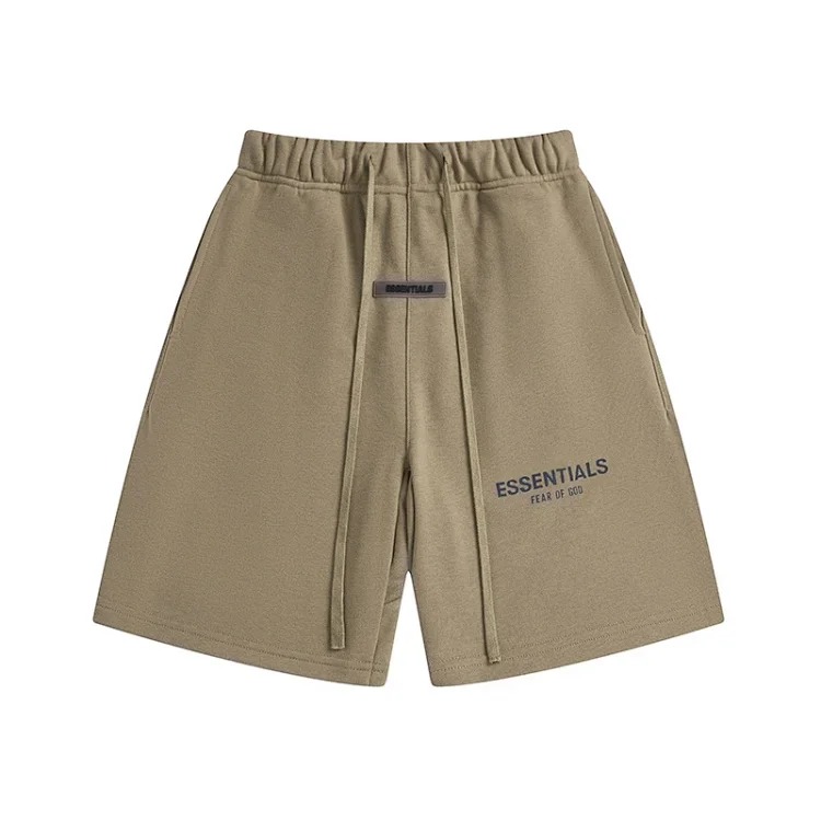 Multi-line shorts ES cotton sports shorts casual five-quarter pants street fashion loose image 5
