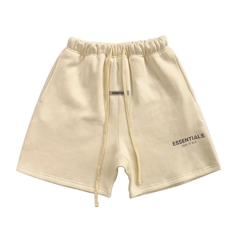 Multi-line shorts ES cotton sports shorts casual five-quarter pants street fashion loose image 7
